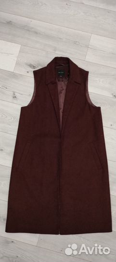 Пальто без рукавов