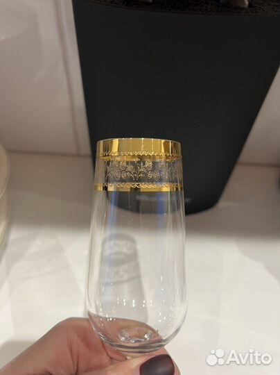 Фужеры бокалы богемия