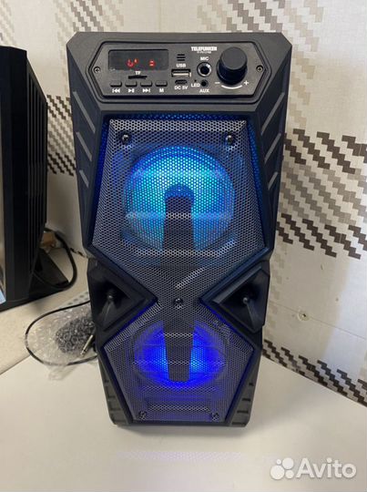 Музыкальная колонка bluetooth + микрофон