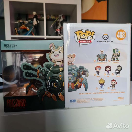 Набор из фигурок Wrecking Ball по Overwatch