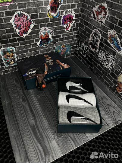 Мужские носки nike подарочный набор