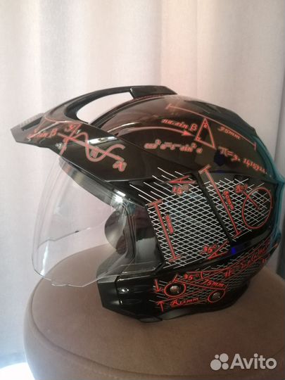 Мотошлем открытый бу