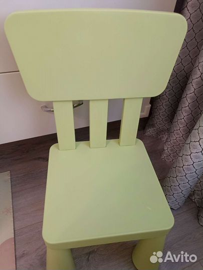 Стол и стул Икеа Маммут