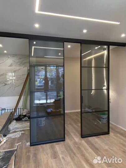 Перегородка из профиля