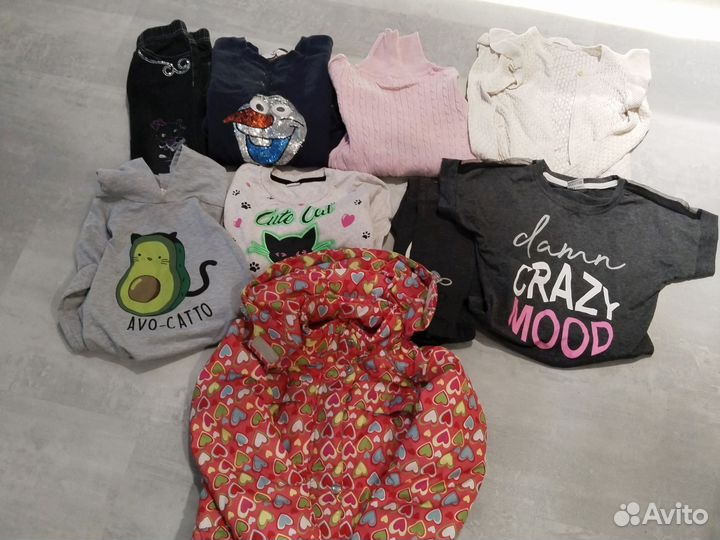 Вещи пакетом для девочки