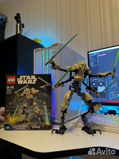 Lego Star Wars генерал Гривус оригинал