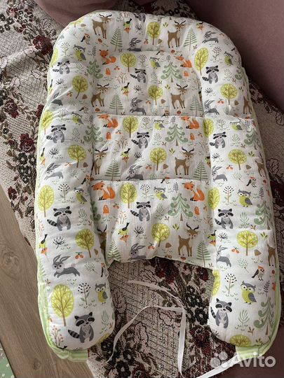 Матрасик-гнёздышко Babyton Лесные зарисовки