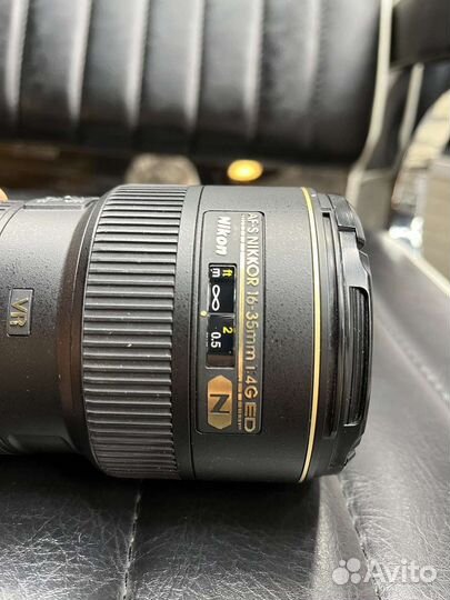 Объектив Nikon 16-35mm f/4G ED AF-S VR