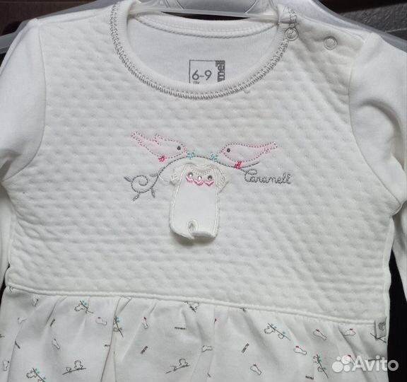 Одежда/костюм для девочки на 6-9 мес. 68 72 размер