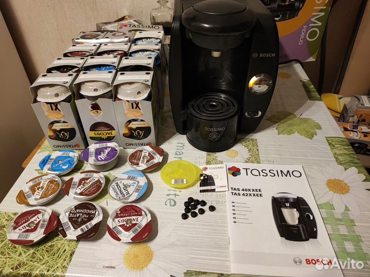 Капсульная кофемашина bosch tassimo