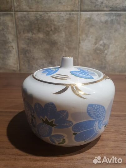 Сахарница фарфор ссср.Вербилки