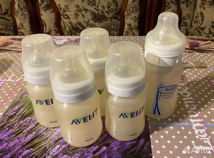 Бутылочки для кормления avent