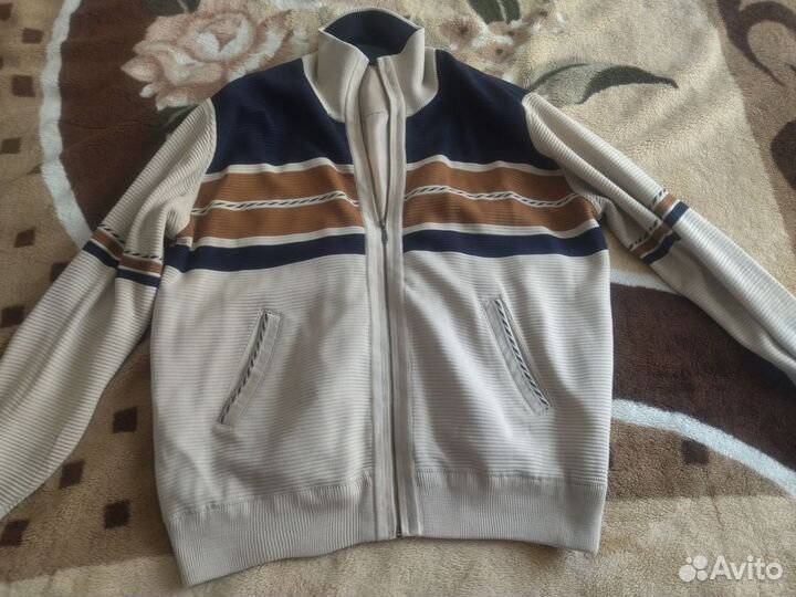 Мужская кофта на молнии р54-56 в идеале