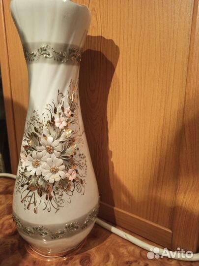 Вазы фарфор,цветное стекло СССР