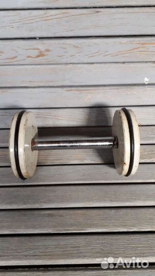 Гантеля времен СССР