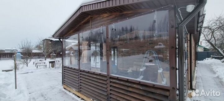 Мягкие окна под ключ