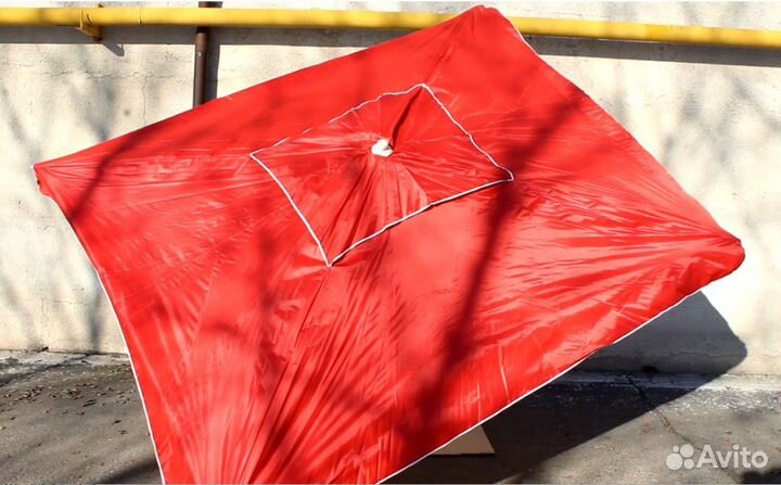 Зонт прямоугольный 2х3 м торговый. Цвета разные