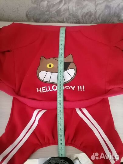 Флисовый комбинезон на собачку