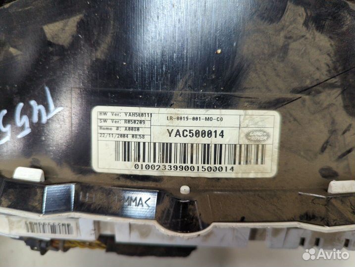 Щиток приборов Land Rover Discovery 3, 2005