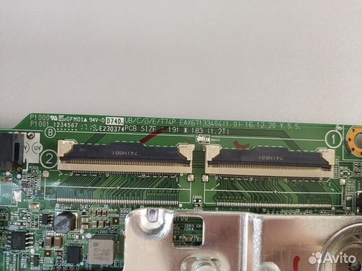 Main EAX67133404 (1.0) EBL61841001 LG 43UJ675V