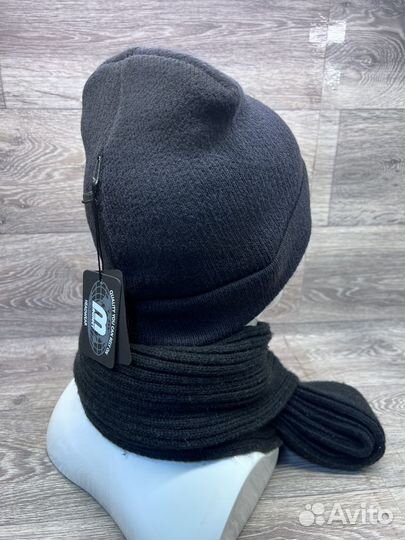 Шапка мужская вязаная из шерсти, Magneet