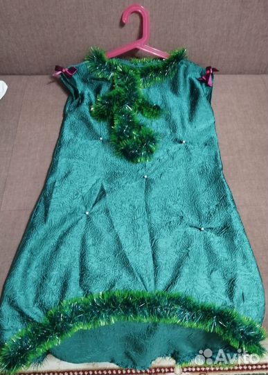 Платье костюм елочка