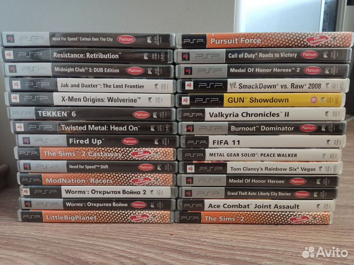 Игры на sony psp