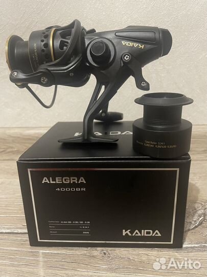 Катушка Кайда Alegra с байтранером 4000