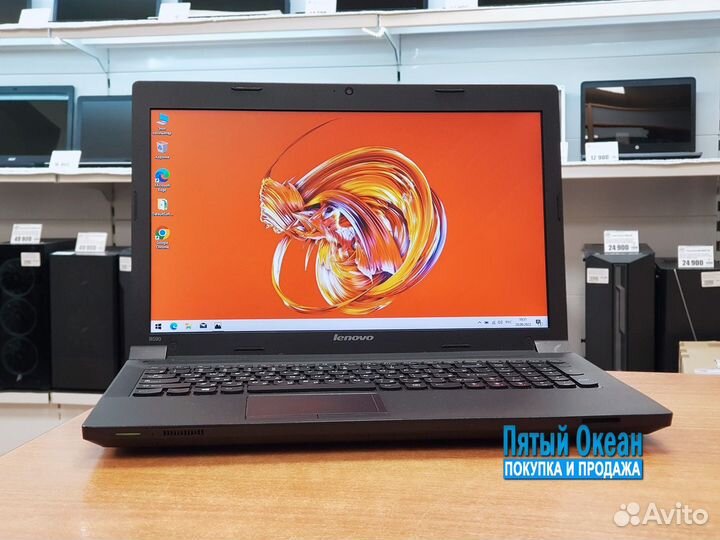 Ноутбук Lenovo 15, Pentium 2020M, RAM 8Gb, SSD