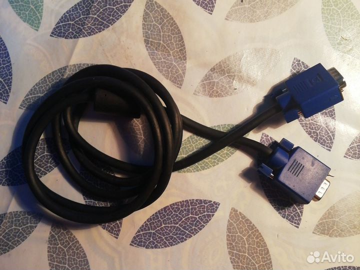 Svga-кабель для монитора и компьютера