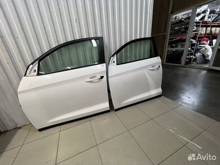 Передняя дверь Хендай Туксан 3