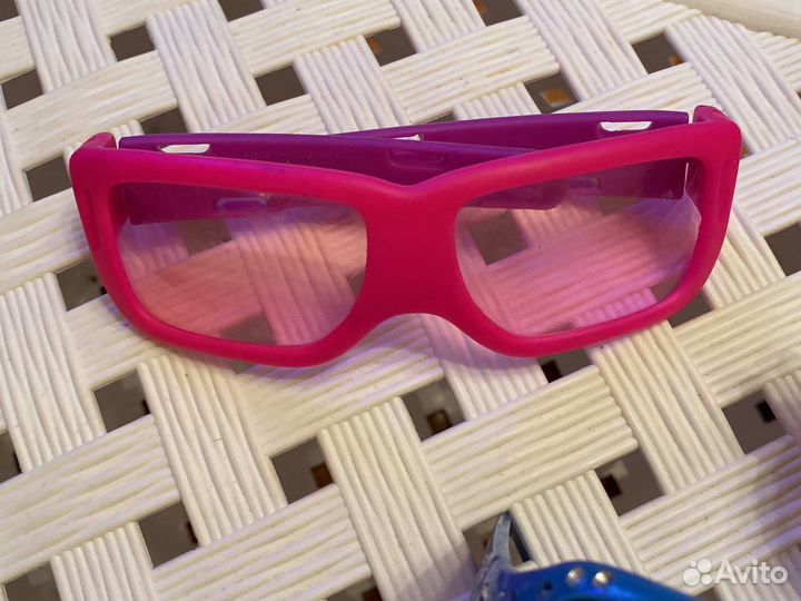 Детские солнечные очки для девочки 3-7 лет