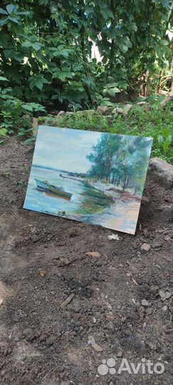 Картина маслом пейзаж