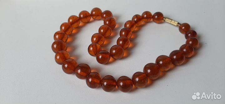 Бусы янтарь СССР