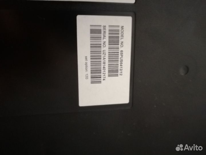 Philips 65pus6412/12 платы разбор