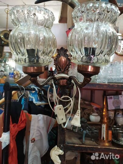 Светильники бра люстры лампы СССР