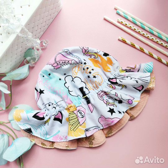 Панама детская Муслин, сатин