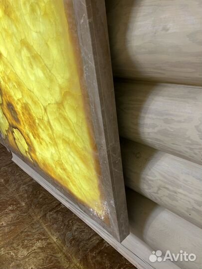 Панно из оникса с подсветкой