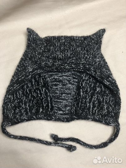 Шапка чепчик с ушками