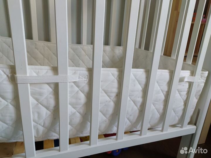 Мягкие бортики на кроватку икеа
