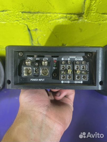 Усилитель AMP pro 4.120 динамики автарар