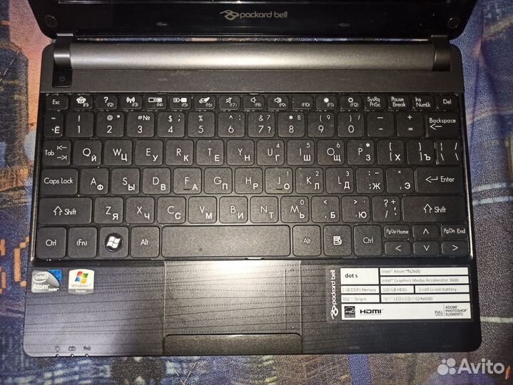 Нетбук Packard Bell