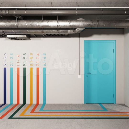 2-к. квартира, 59,6 м², 15/16 эт.