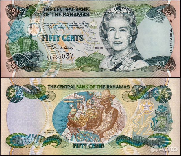 Банкноты Америки, Багамские острова