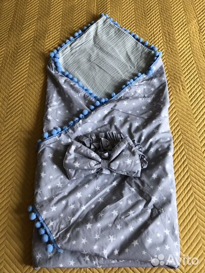 Летний конверт (одеяло) на выписку