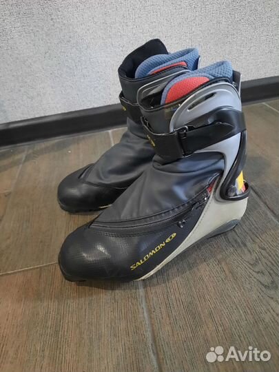 Лыжи Madshus с ботинками и креплениями Salomon