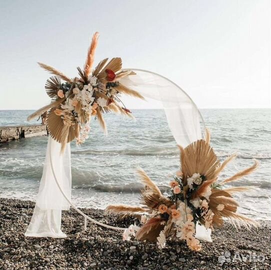 Круглая арка для фотозоны