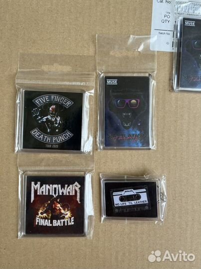 Значки/магниты с концертов