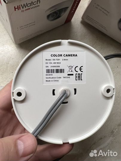 Видеокамера HiWatch DS-T201