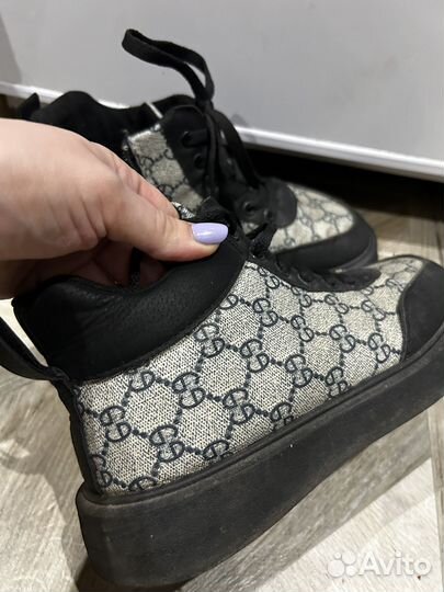 Кеды женские утепленные